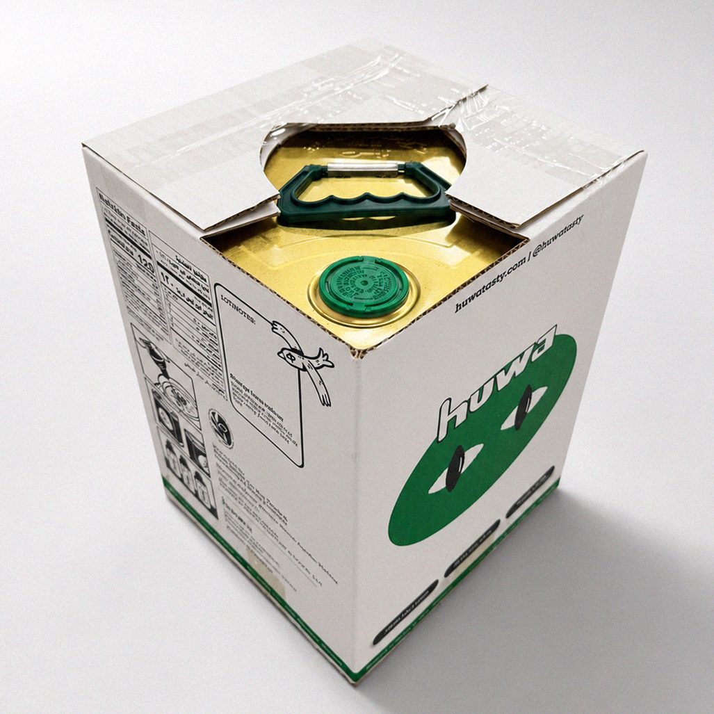 Huwa Palestinian Extra Virgin Olive Oil - 17 Liter Aluminum Tank